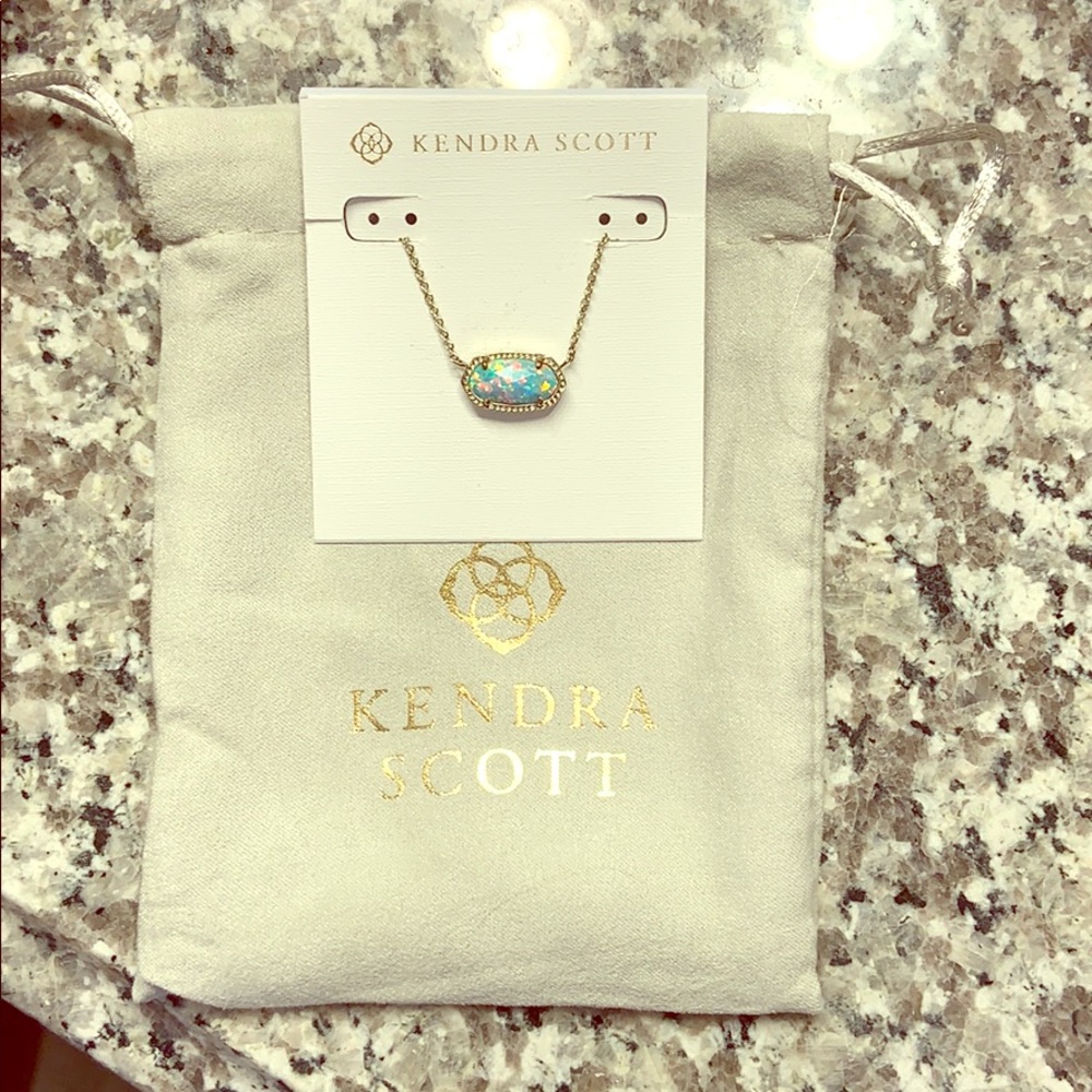 Kendra Scott Elisa necklace in Kyocera Opal